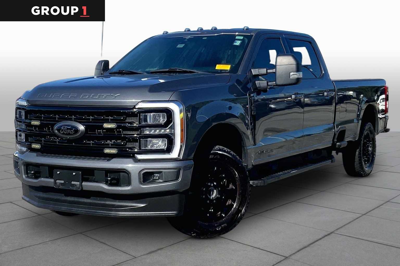 Certified 2023 Ford F350 XLT w/ Black Appearance Package AWD/4WD image 1