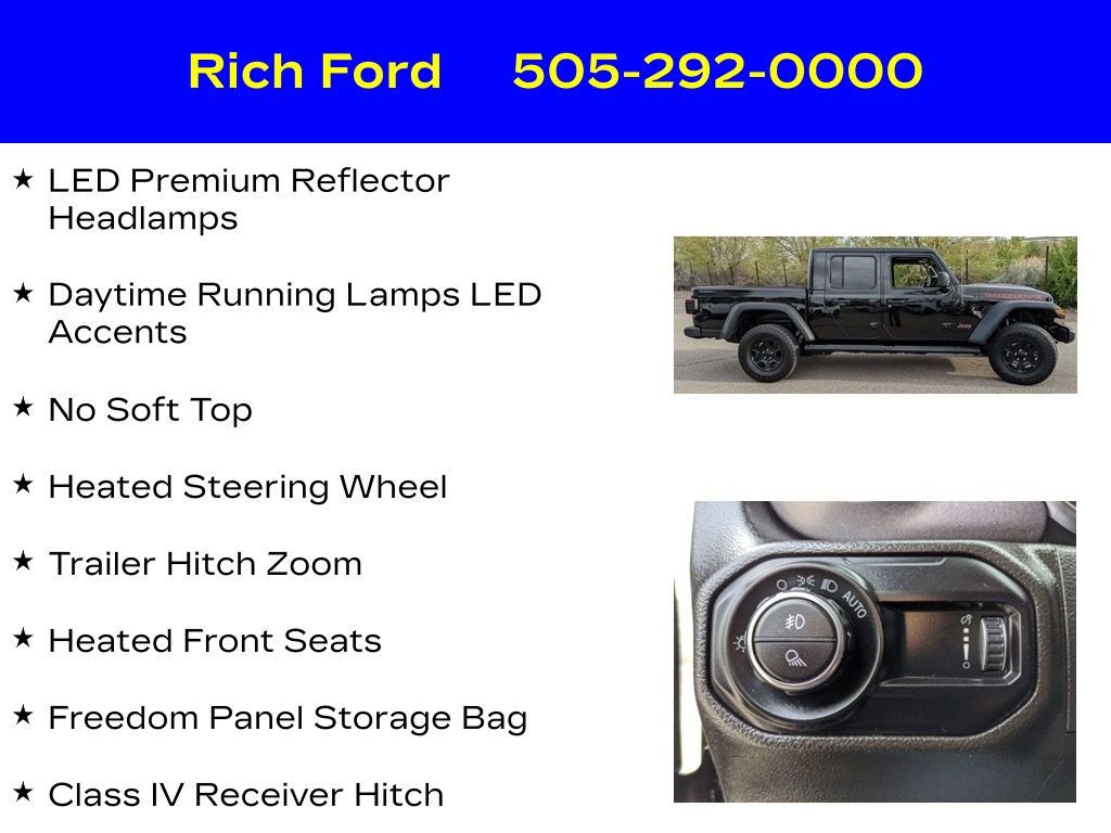 Used 2023 Jeep Gladiator Mojave w/ LED Lighting Group AWD/4WD image 25