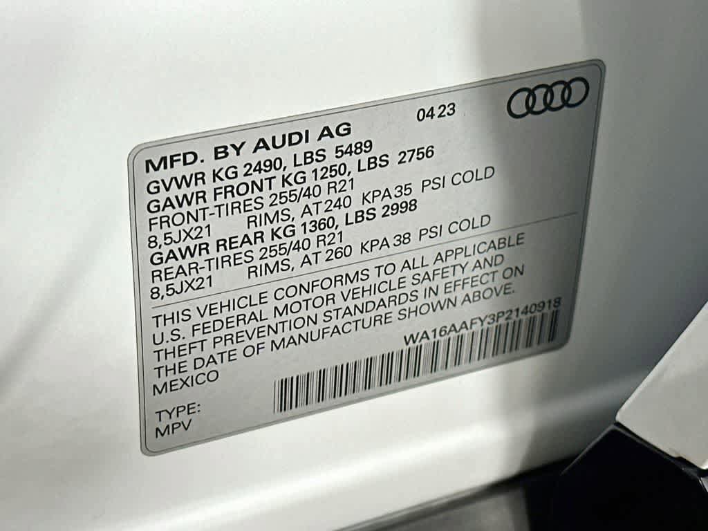 Used 2023 Audi Q5 2.0T Prestige AWD/4WD image 23