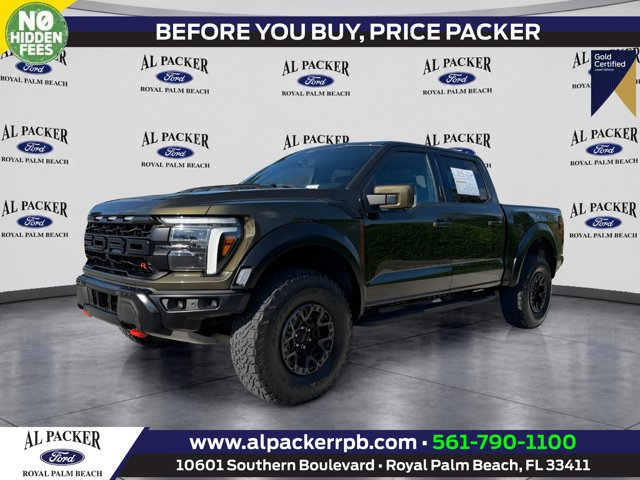 Certified 2024 Ford F150 Raptor w/ Equipment Group 803A Raptor R