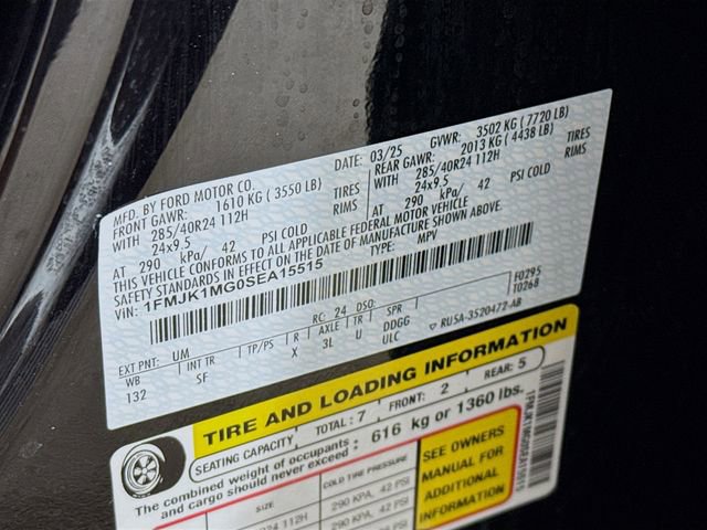 Certified 2025 Ford Expedition Max Platinum w/ Platinum Ultimate Package image 40