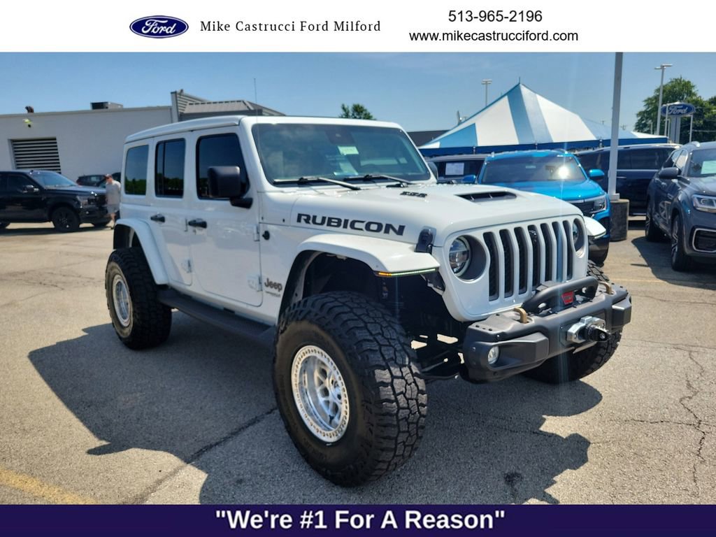 Used 2021 Jeep Wrangler Unlimited Rubicon w/ Trailer Tow Package AWD/4WD image 7