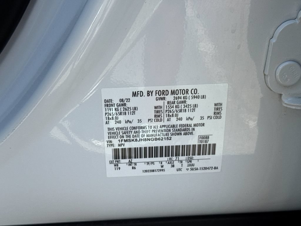 Certified 2022 Ford Explorer Timberline AWD/4WD image 28