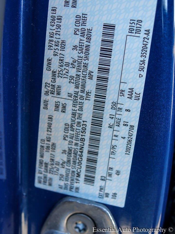 Certified 2022 Ford Escape SE w/ Cold Weather Package image 27