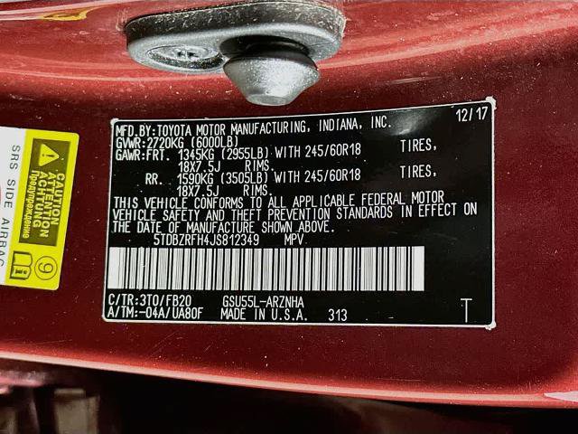 Used 2018 Toyota Highlander LE w/ Carpet Mat Package (TMS) AWD/4WD image 23