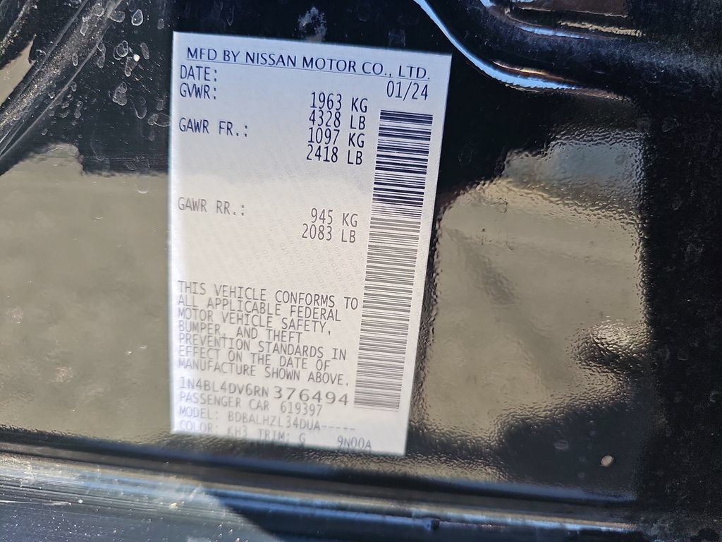Used 2024 Nissan Altima 2.5 SV FWD image 33