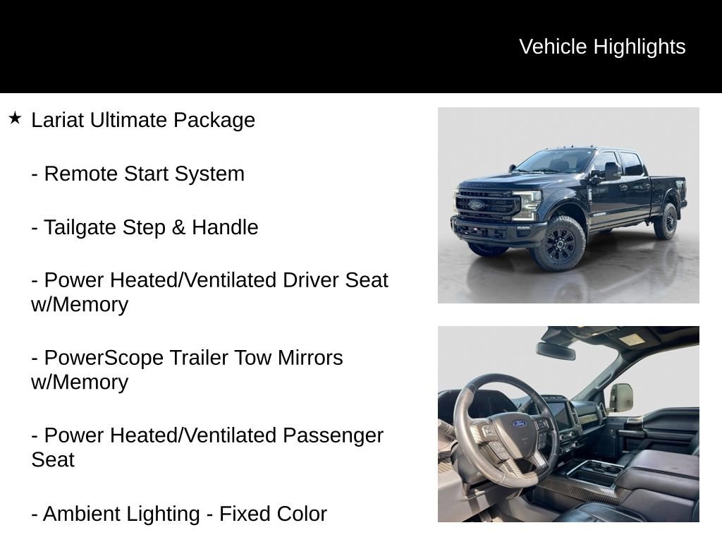Certified 2022 Ford F250 Lariat w/ Tremor Off-Road Package AWD/4WD image 16