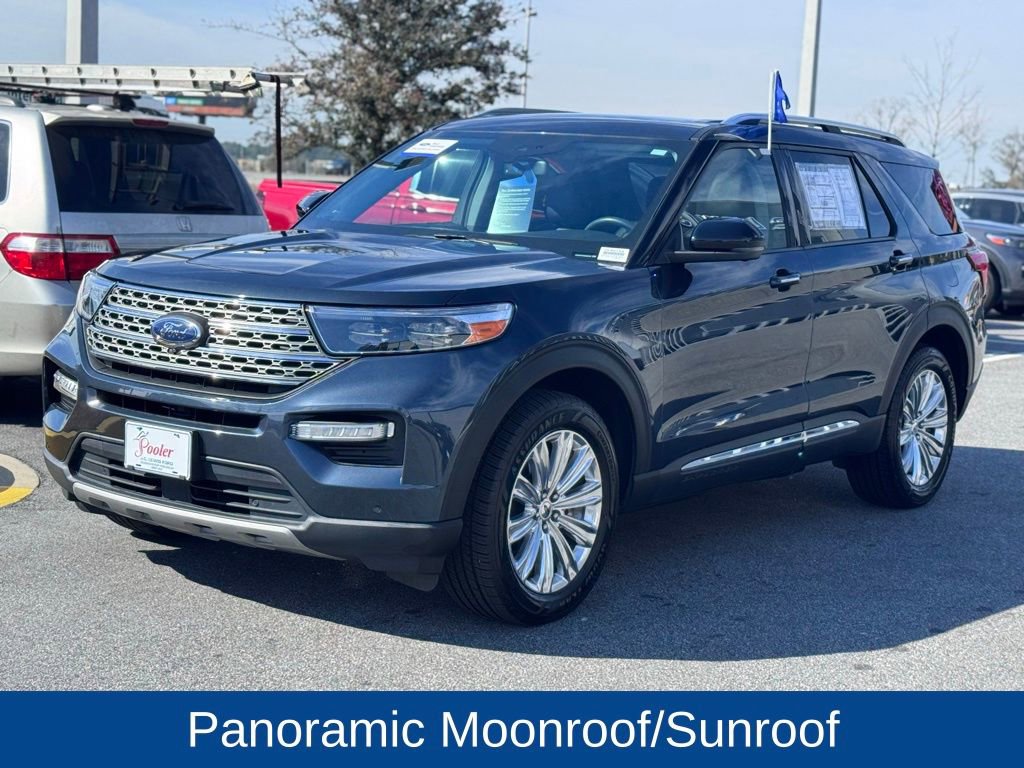 Certified 2022 Ford Explorer Limited w/ Hybrid Equipment Group 310A video 4