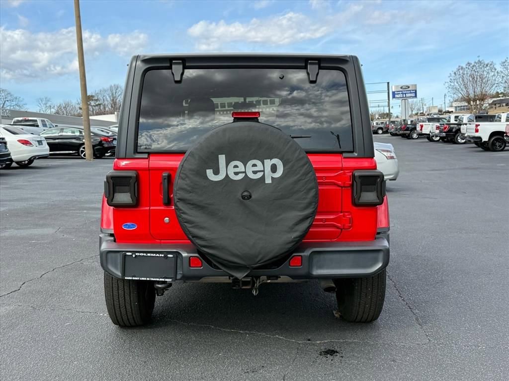 Used 2020 Jeep Wrangler Unlimited Sahara image 5
