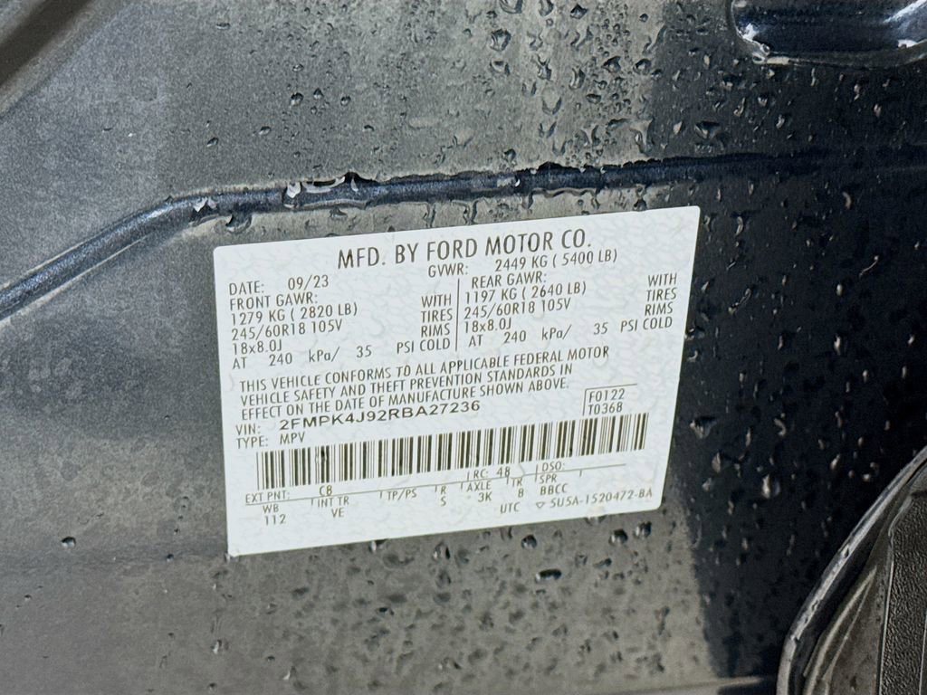 Certified 2024 Ford Edge SEL w/ Convenience Package image 31