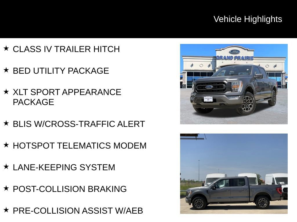 Certified 2023 Ford F150 XLT w/ Equipment Group 302A High image 5