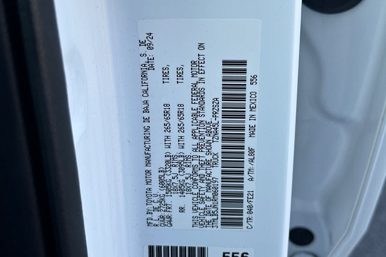 Used 2024 Toyota Tacoma TRD Sport image 29