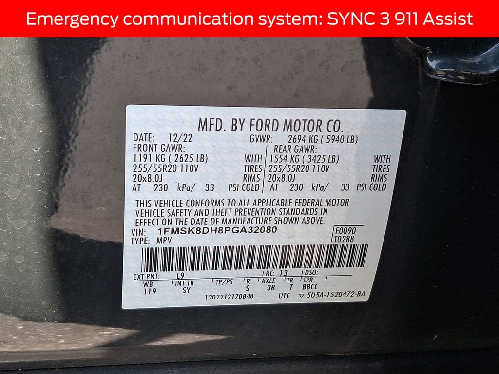 Certified 2023 Ford Explorer XLT w/ Equipment Group 202A AWD/4WD image 26