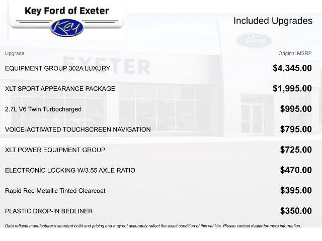 Certified 2020 Ford F150 XLT w/ Equipment Group 302A Luxury image 12