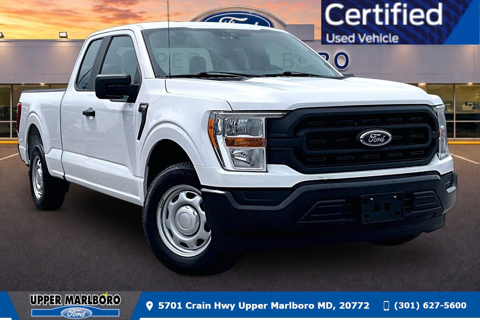 Certified 2021 Ford F150 XL w/ Equipment Group 101A High