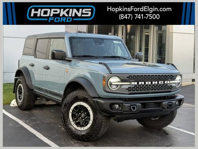 Certified 2022 Ford Bronco Badlands w/ Sasquatch Package