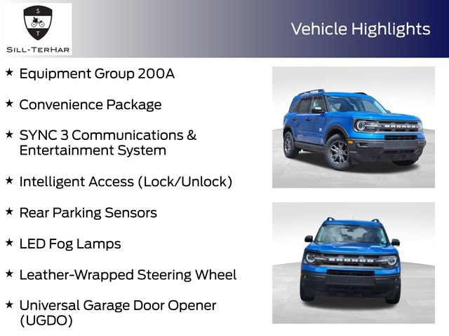 Certified 2022 Ford Bronco Sport Big Bend w/ Convenience Package AWD/4WD image 4