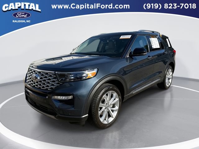 Certified 2023 Ford Explorer Platinum w/ Class IV Trailer Tow Package