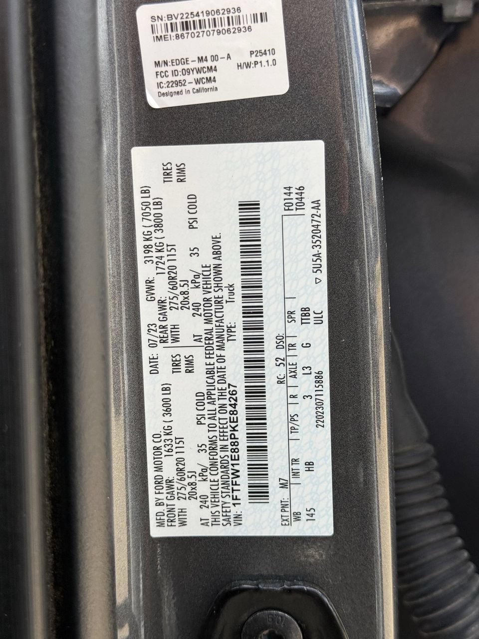 Certified 2023 Ford F150 Lariat w/ Equipment Group 502A High AWD/4WD image 31