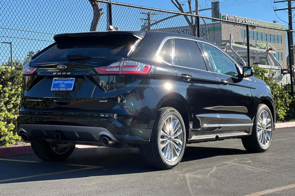 Certified 2022 Ford Edge Titanium w/ Equipment Group 301A image 5