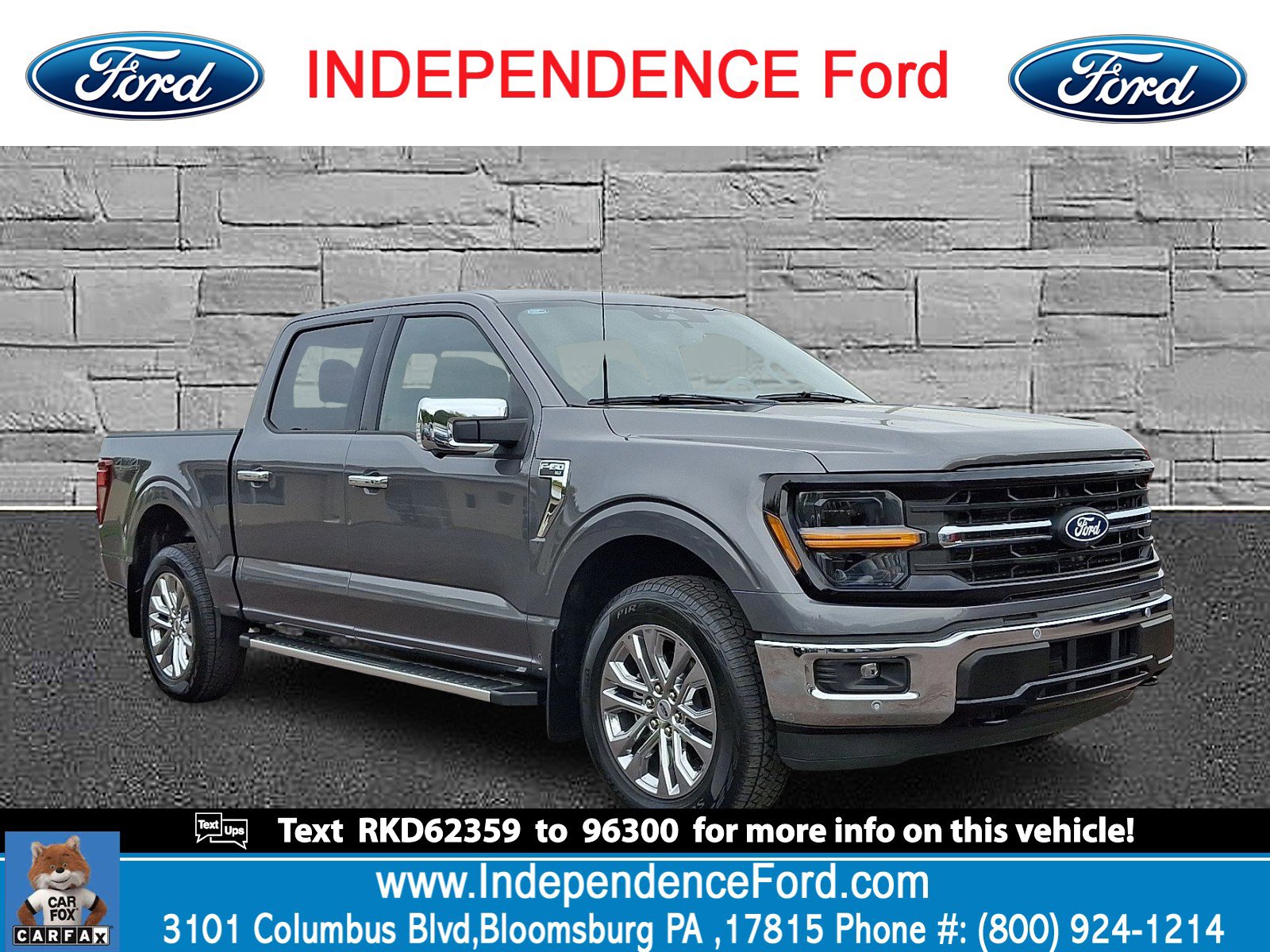Certified 2024 Ford F150 XLT w/ Equipment Group 303A High