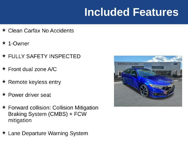 Used 2021 Honda Accord Sport Special Edition image 5