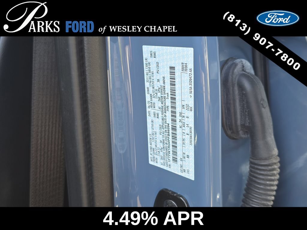 Certified 2023 Ford F150 Raptor w/ Raptor 37 Performance Package AWD/4WD image 38