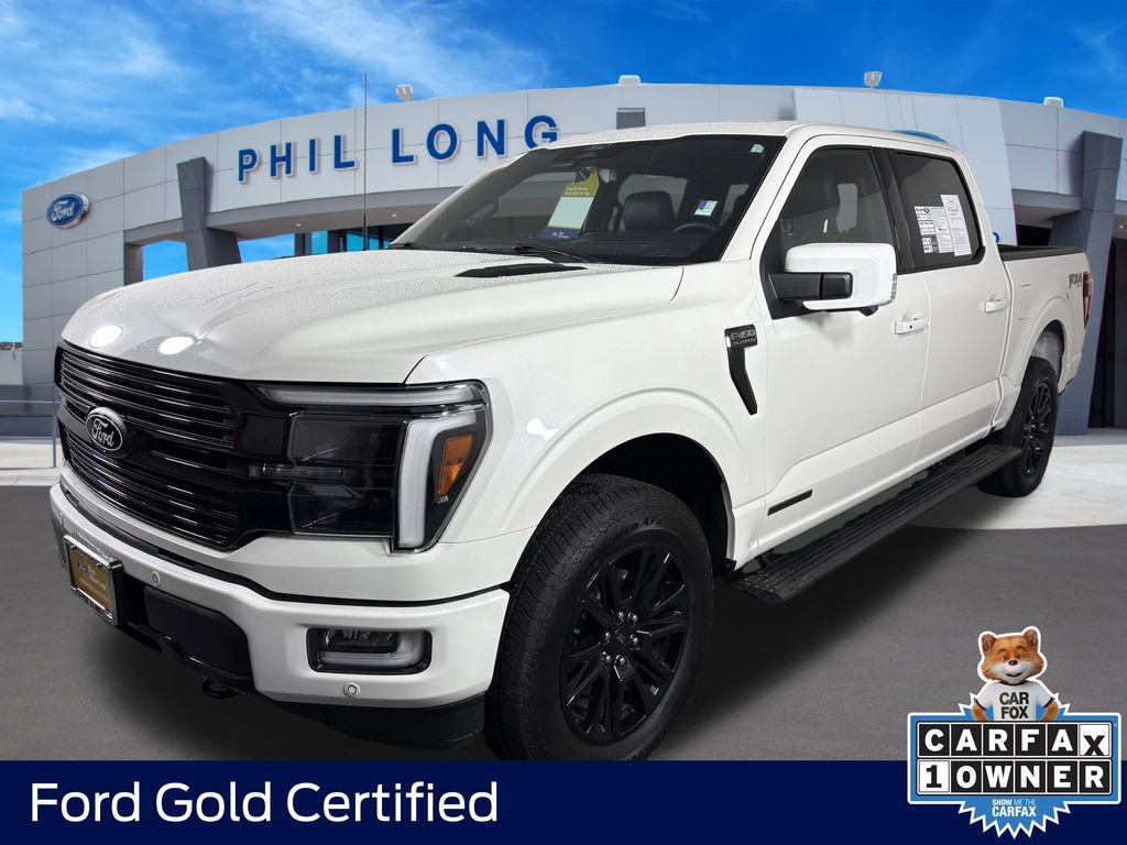 Certified 2025 Ford F150 Platinum w/ Equipment Group 702A High