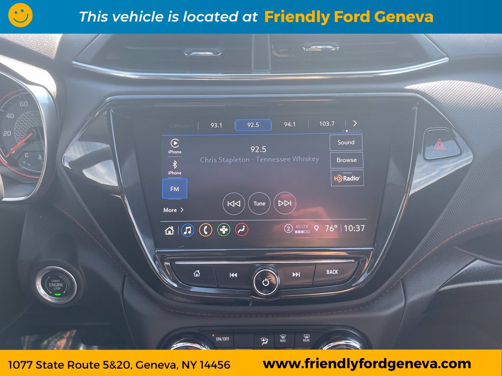 Used 2021 Chevrolet TrailBlazer RS w/ Sun and Liftgate Package AWD/4WD image 22
