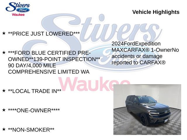 Certified 2024 Ford Expedition Max Limited AWD/4WD image 9