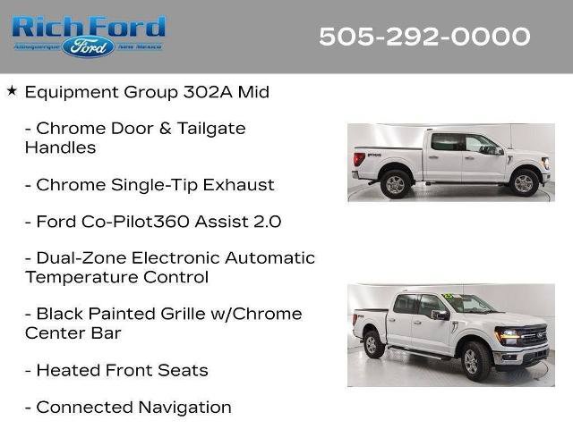 Certified 2025 Ford F150 XLT w/ Equipment Group 302A MID AWD/4WD image 11