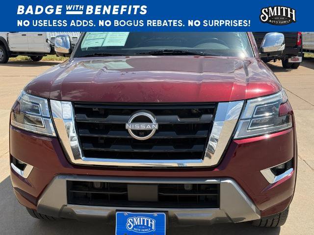 Used 2021 Nissan Armada Platinum w/ Captain's Chairs Package AWD/4WD image 11