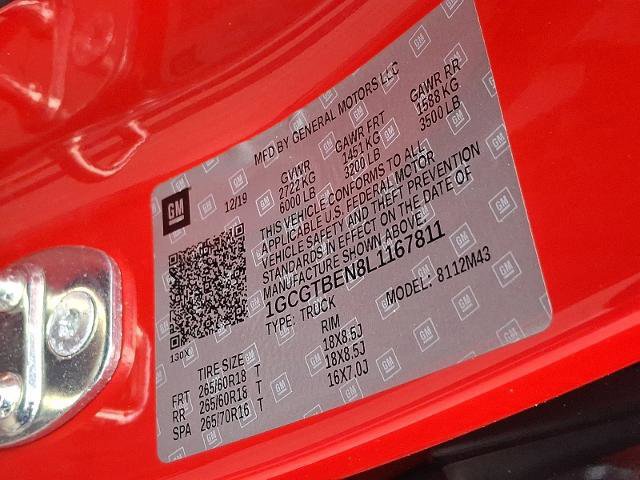 Used 2020 Chevrolet Colorado W/T w/ Custom Special Edition image 27