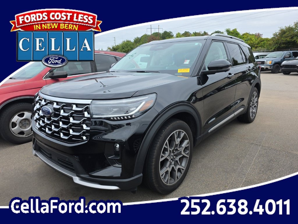 Certified 2025 Ford Explorer Platinum w/ Ultimate Package
