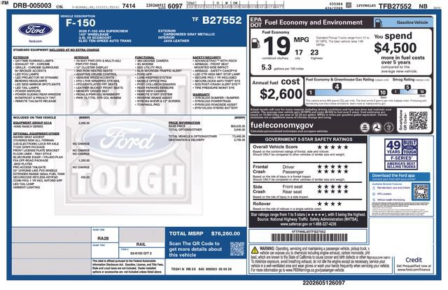Certified 2026 Ford F150 King Ranch w/ Equipment Group 601A High AWD/4WD image 44