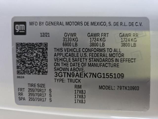 Used 2022 GMC Sierra 1500 Pro w/ Sierra Value Package AWD/4WD image 20
