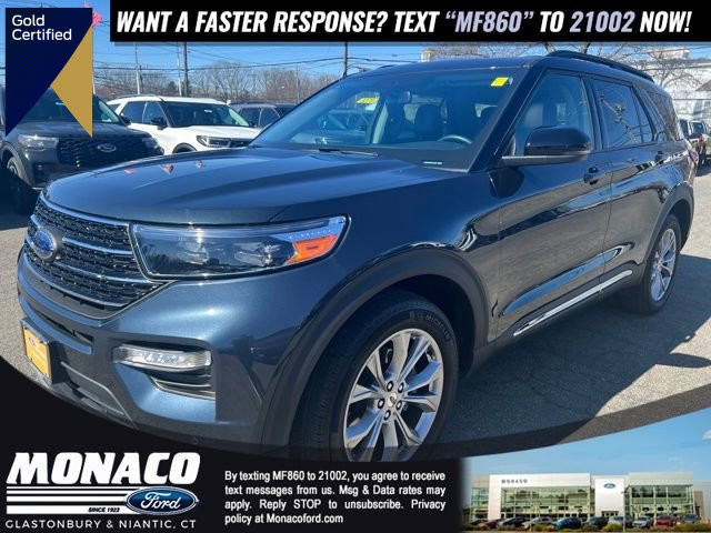 Certified 2023 Ford Explorer XLT w/ Equipment Group 202A
