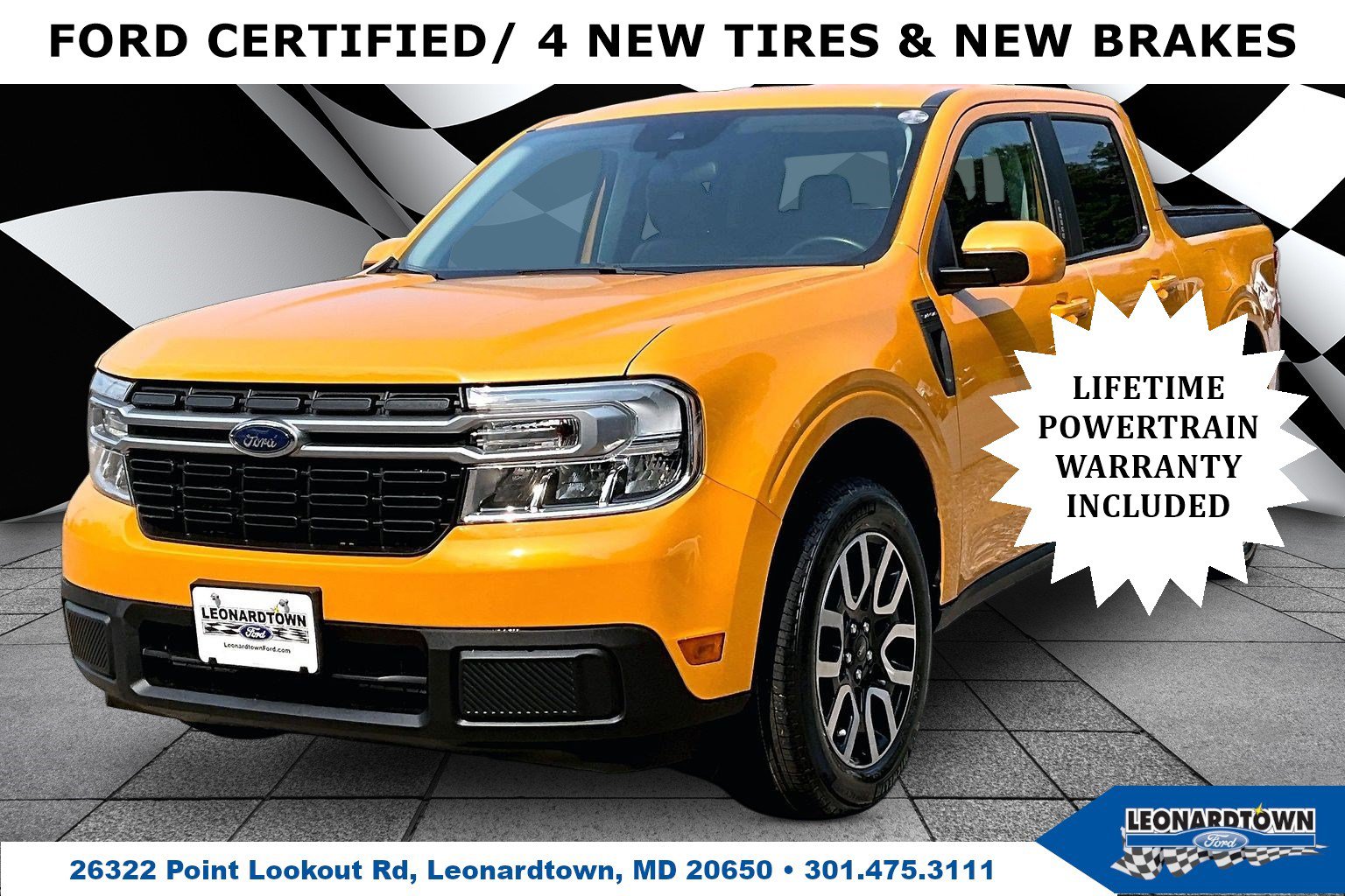 Certified 2023 Ford Maverick Lariat w/ Lariat Luxury Package