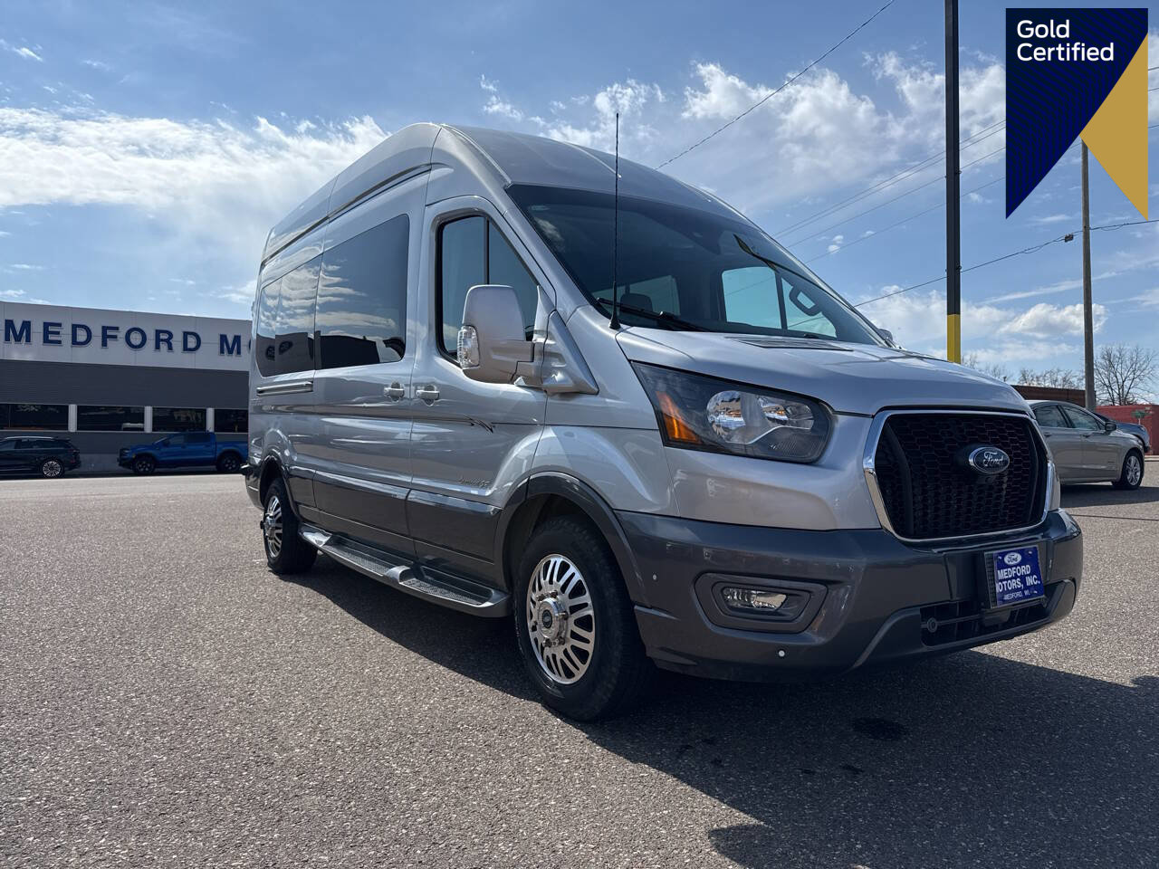 Certified 2023 Ford Transit 350 350 AWD 3dr LWB High Roof Carg image 1