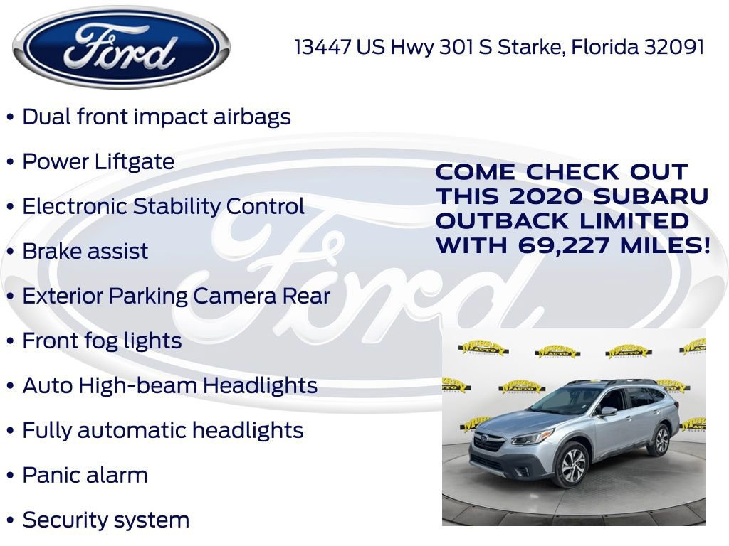 Used 2020 Subaru Outback Limited image 30