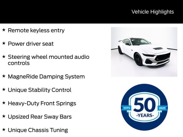 Certified 2024 Ford Mustang GT Premium w/ GT Performance Package RWD image 31