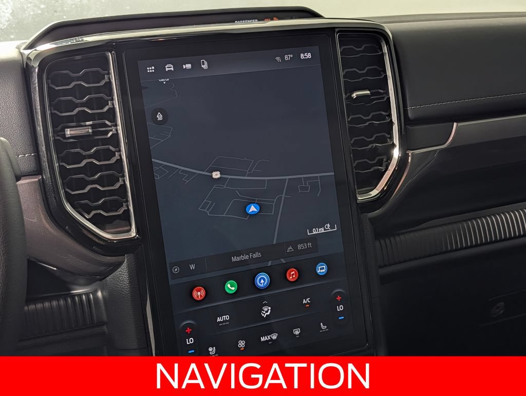 Certified 2025 Ford Ranger Lariat w/ FX4 Off-Road Package AWD/4WD image 10