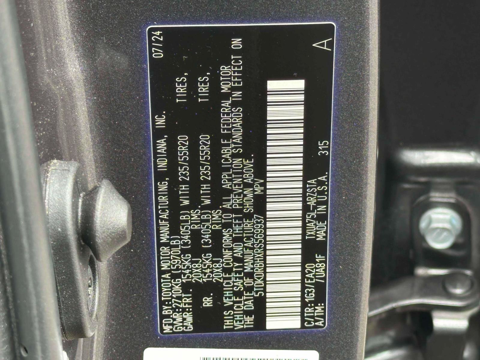 Used 2024 Toyota Highlander XSE image 19