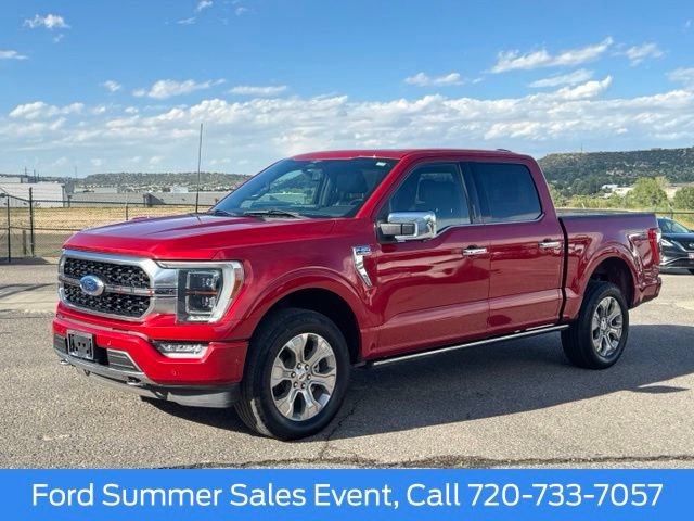 Certified 2023 Ford F150 Platinum w/ Equipment Group 701A High