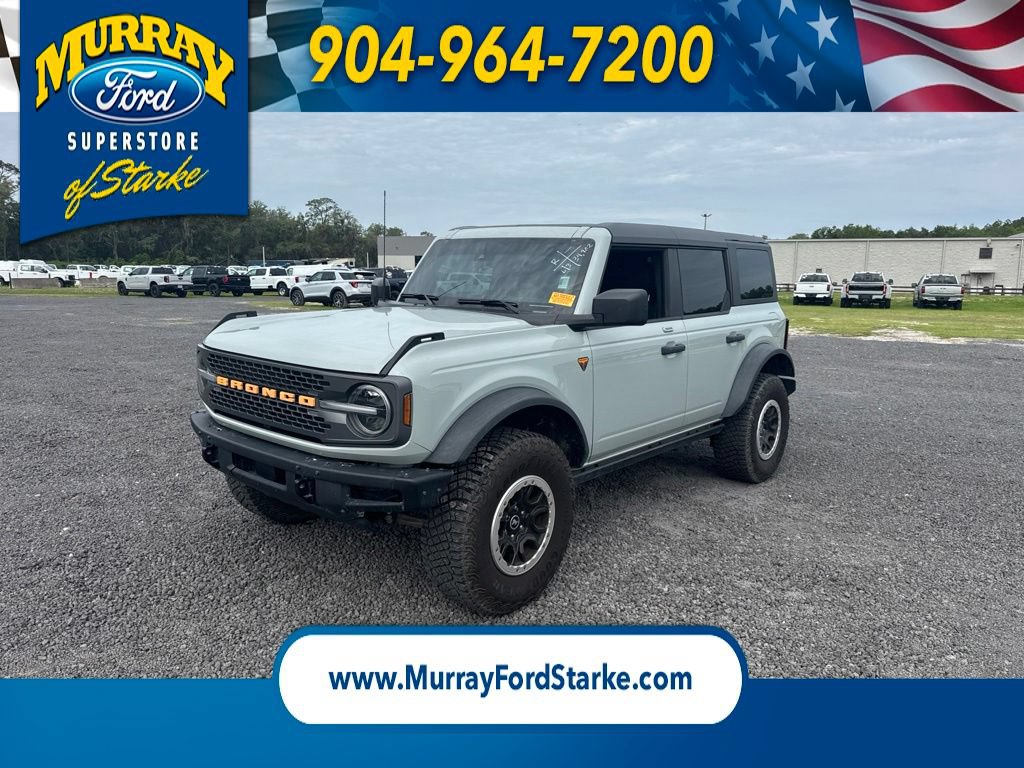 Certified 2022 Ford Bronco Badlands w/ Sasquatch Package AWD/4WD image 1