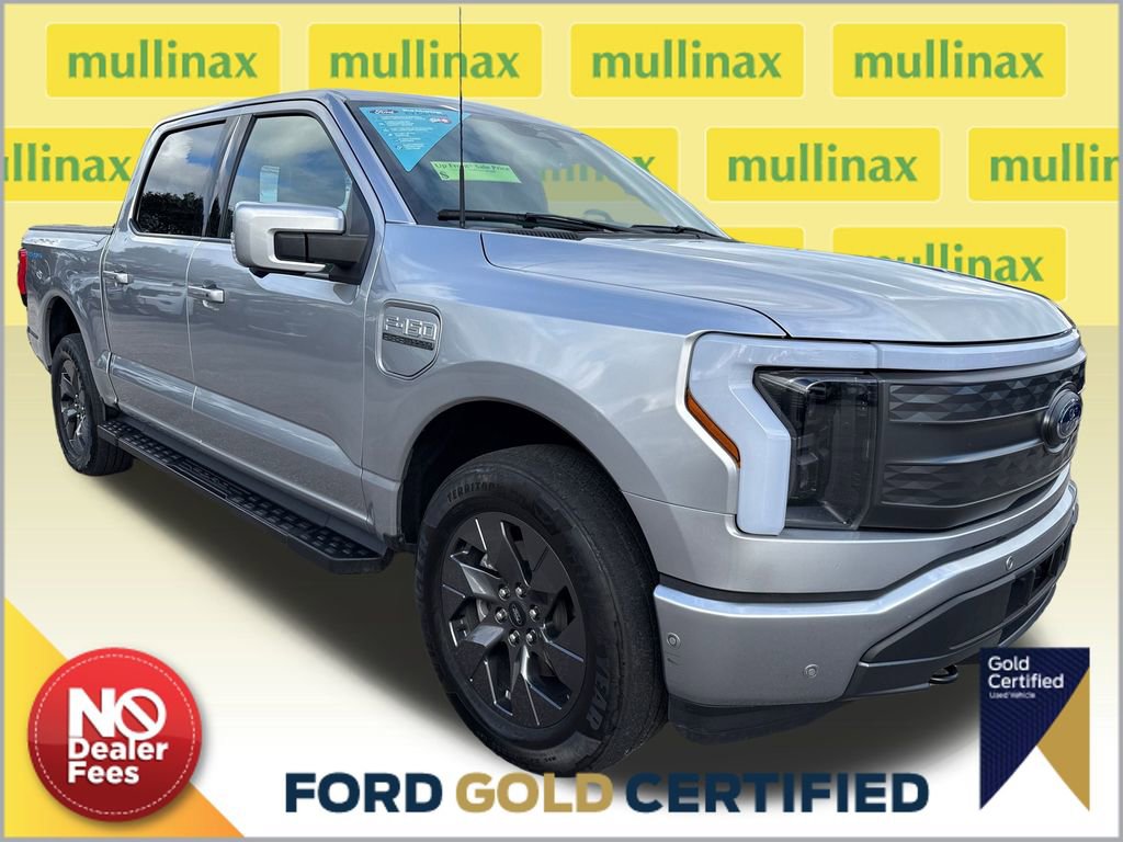 Certified 2023 Ford F150 Lightning Lariat w/ Equipment Group 511A High