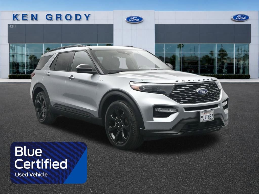 Certified 2023 Ford Explorer ST-Line w/ Class IV Trailer Tow Package