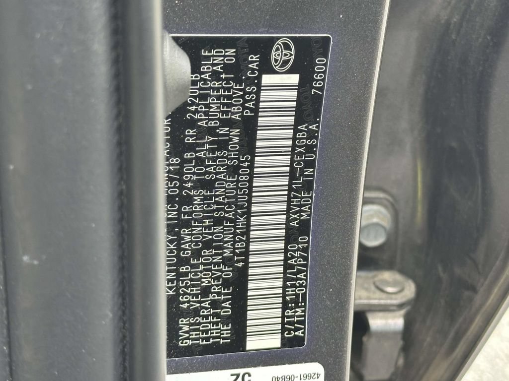 Used 2018 Toyota Camry XLE FWD image 26