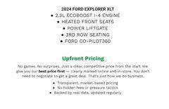 Certified 2024 Ford Explorer XLT AWD/4WD image 2