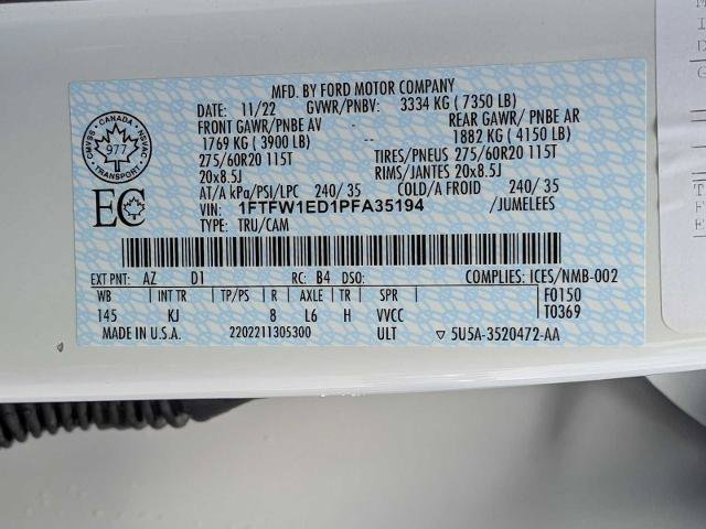 Certified 2023 Ford F150 King Ranch AWD/4WD image 29